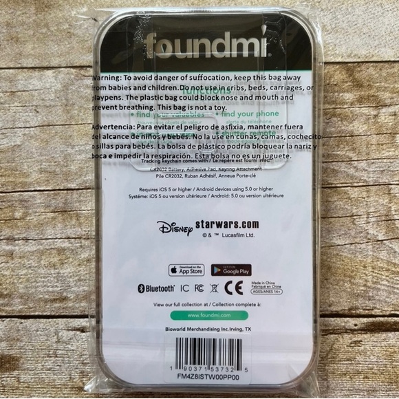 Foundmi Star Wars Bluetooth Tracking Keychain - Picture 7 of 7